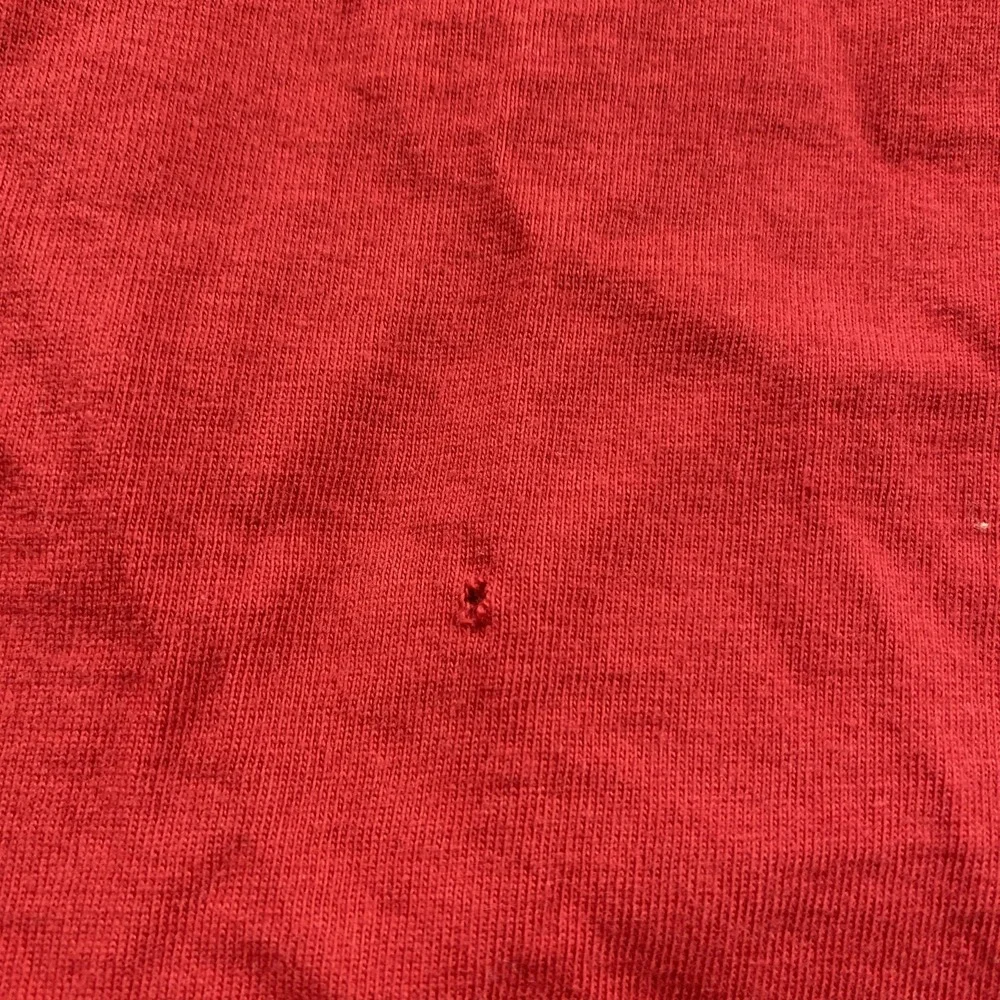 Adidas Long‎ Sleeve T-Shirt Youth Boys Small Red Gray Striped Logo Regular Fit - Picture 2 of 12